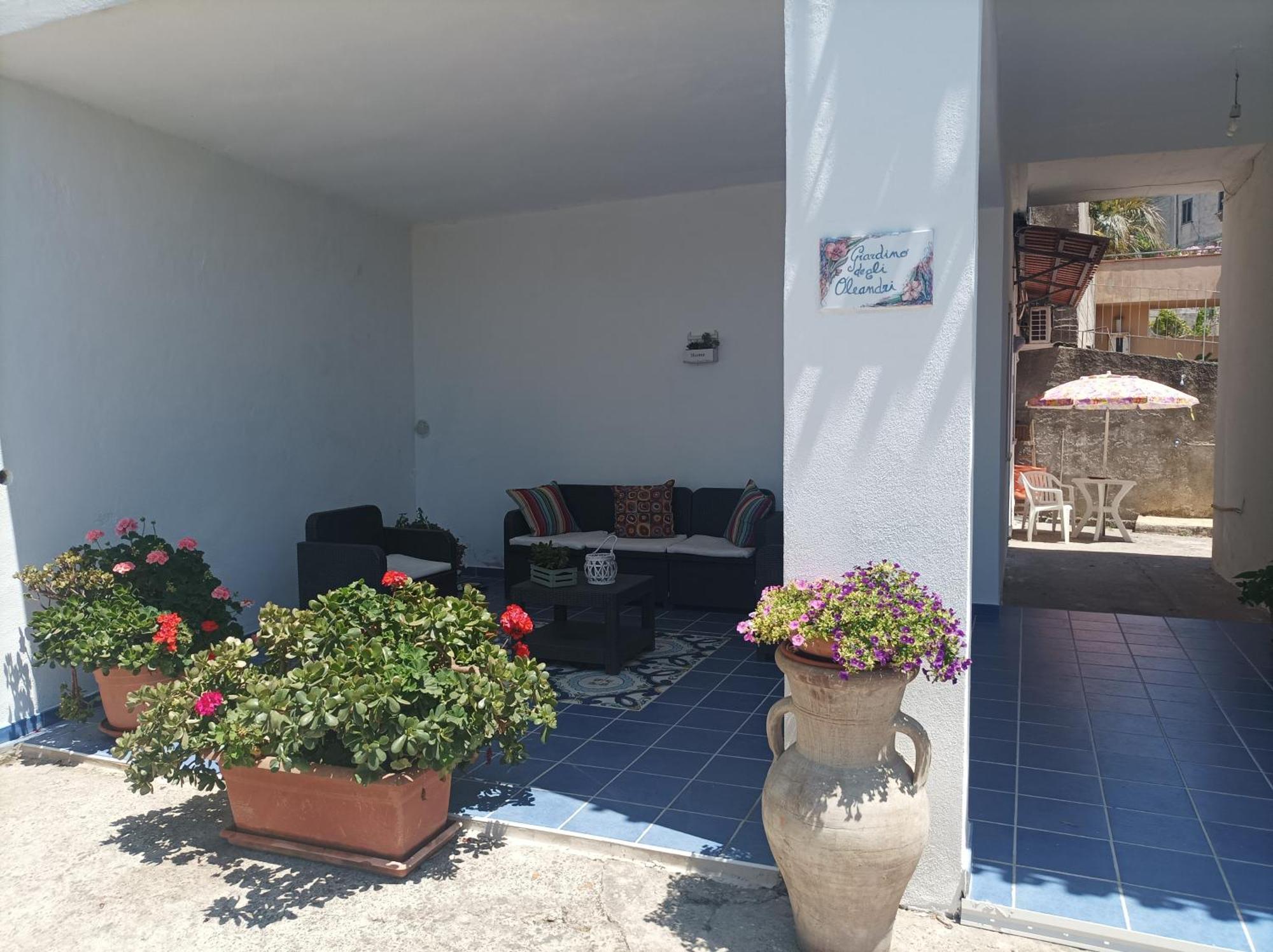 Villa Giardino Degli Oleandri Palinuro Esterno foto