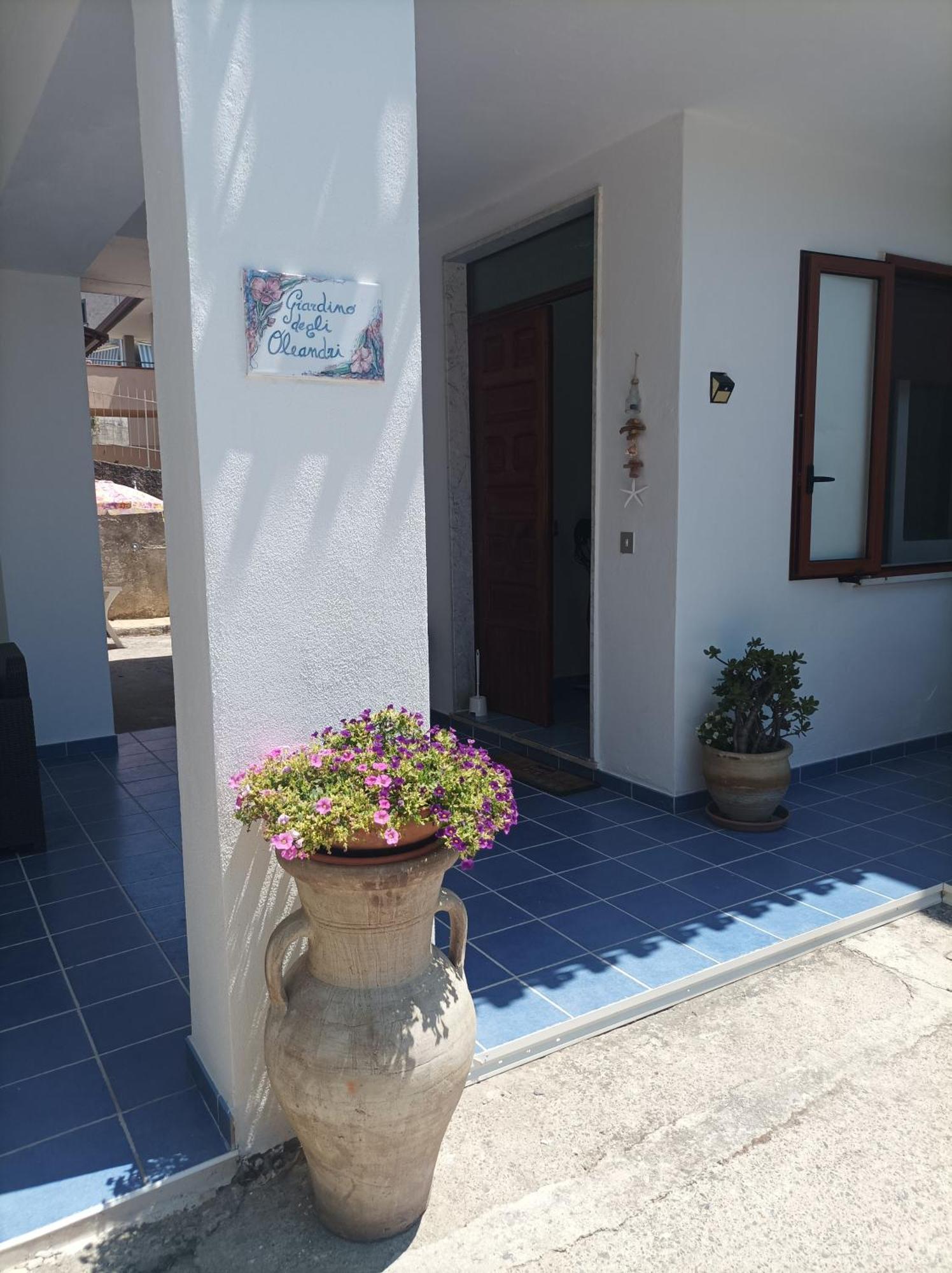 Villa Giardino Degli Oleandri Palinuro Esterno foto